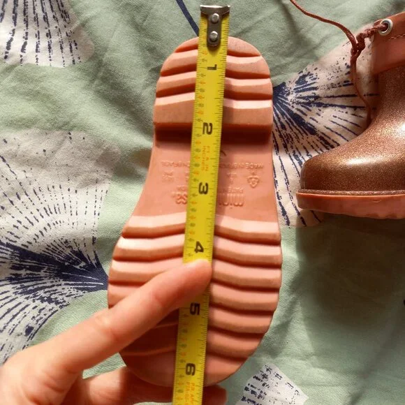 Mini Melissa rain boots for kids, pink,  8 / 24 - Picture 13 of 13